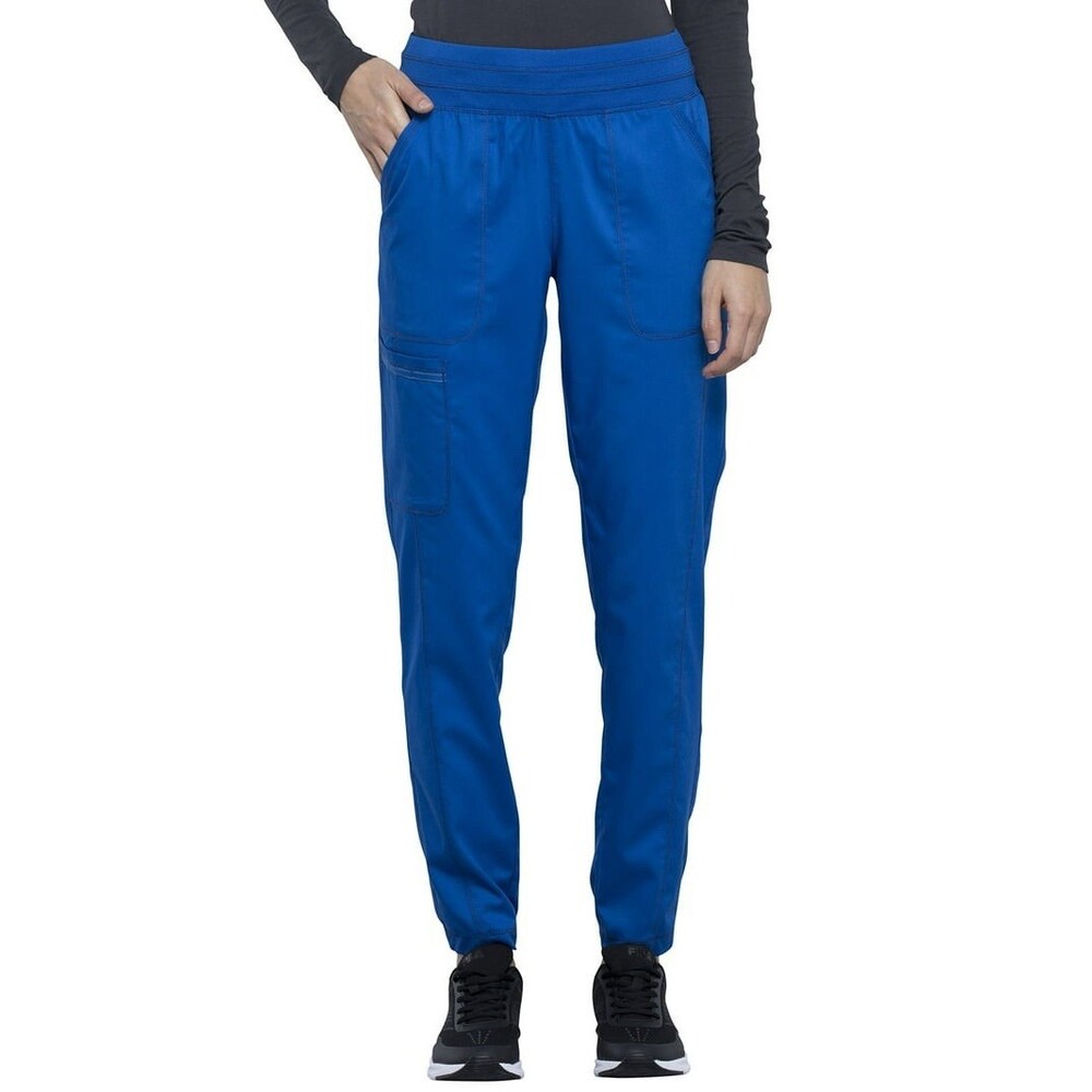 Cherokee Workwear Natural Rise Tapered Leg Jogger Scrub Pants WW011 Roy Royal S